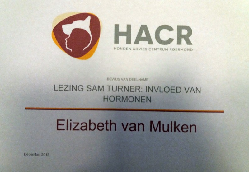 certificaat HACR-ST- EvMK